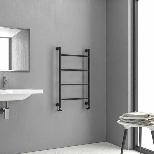Φωτογραφία προϊόντος: Karag Design 6 Πετσετοκρεμάστρα Μπάνιου 900x560 194kcal/h Μαύρη