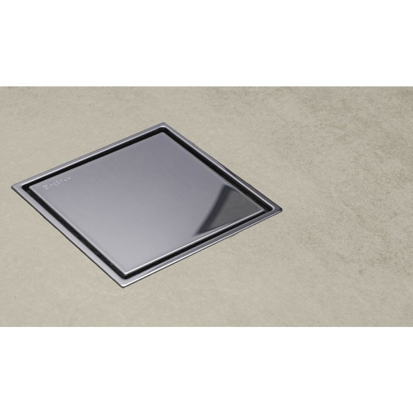 Φωτογραφία προϊόντος: KARAG CONFLUO STANDARD 4 PLATE 2IN1 15X15 Τετράγωνο Σιφώνι Δαπέδου Με 1 Εξοδο