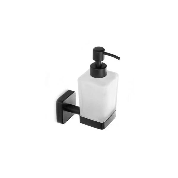 Φωτογραφία προϊόντος: Karag Quattro Black Επιτοίχιο Dispenser Γυάλινο Μαύρο 480155