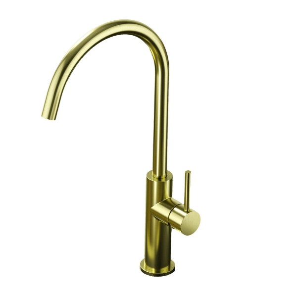 Φωτογραφία προϊόντος: Karag Thea H3156A Brushed Gold – Μπαταρία Κουζίνας