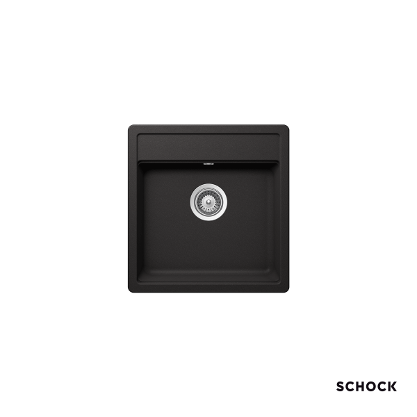 Φωτογραφία προϊόντος: Schock Νεροχύτης Κουζίνας Γρανίτη Manhattan 49x51 Cristalite Nero Granite 110-30050-1401