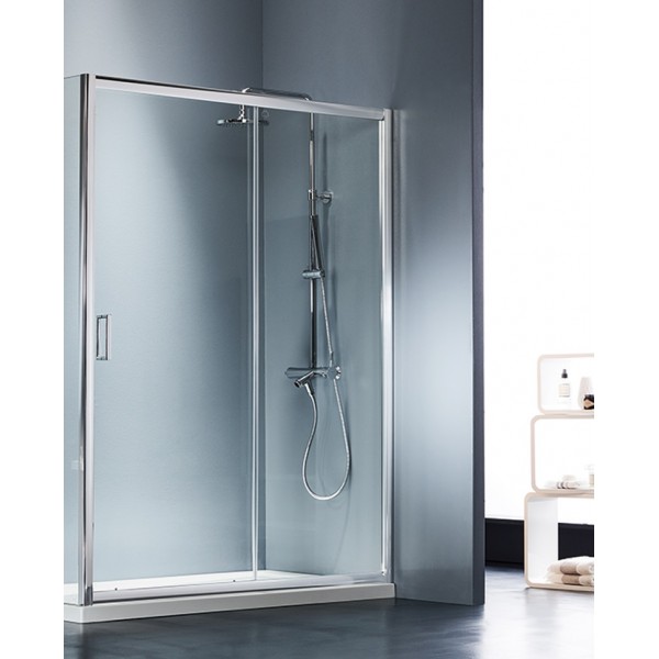 Φωτογραφία προϊόντος: Starlet Slider 1+1 SLS 100T-100 97-101x180cm SPS Clear Πόρτα Ντουζιέρας Με 1 Σταθερό & 1 Συρόμενο Φύλλο
