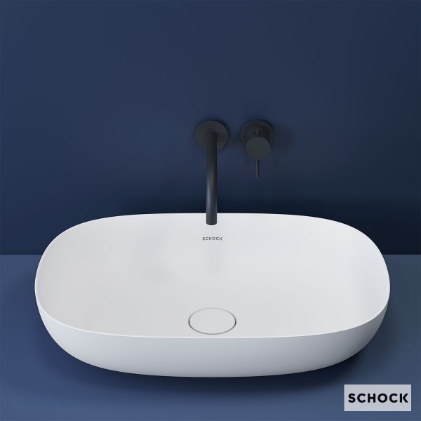 Φωτογραφία προϊόντος: Schock Νιπτήρας RLIGHT 56,4x39 Marmorin Mineralicast White Matt 68503-301