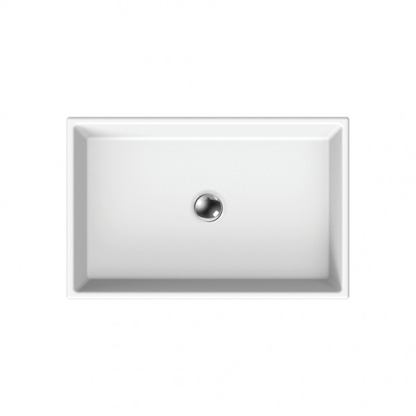 Φωτογραφία προϊόντος: Scarabeo Teorema Color 5101-301 60x40cm White Matt Επιτραπέζιος Νιπτήρας