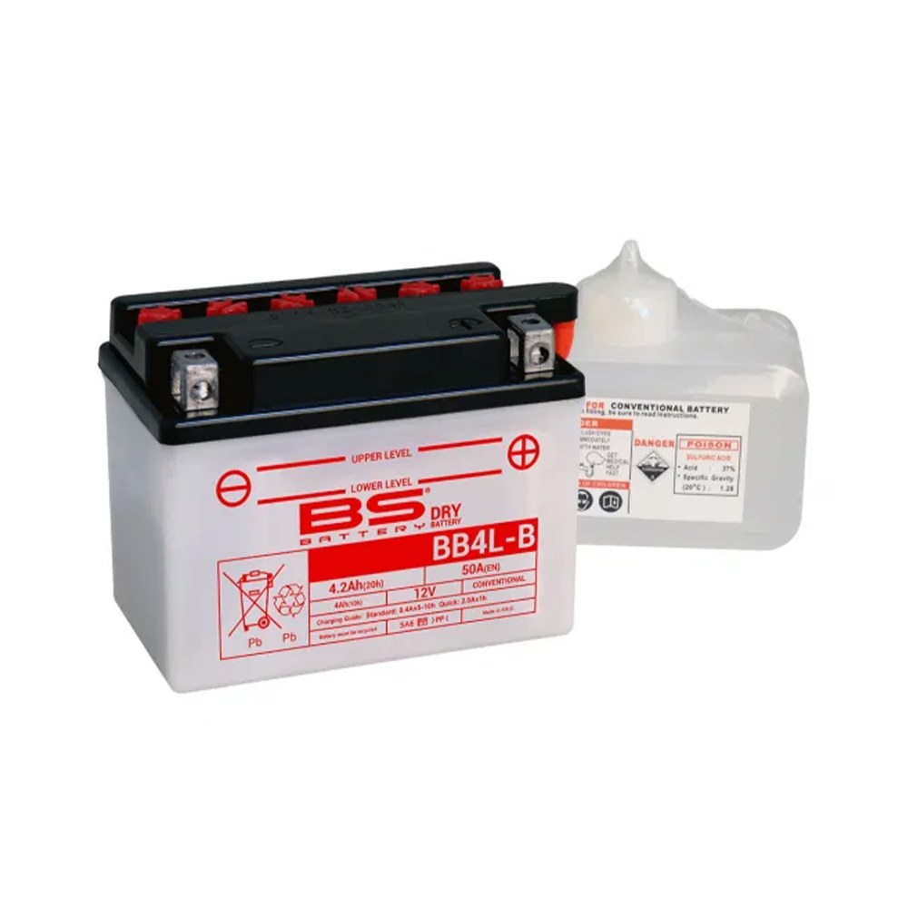 Φωτογραφία προϊόντος: BS BATTERY ΜΠΑΤΑΡΙΑ DRY BB4L-B | BS-BATTERY