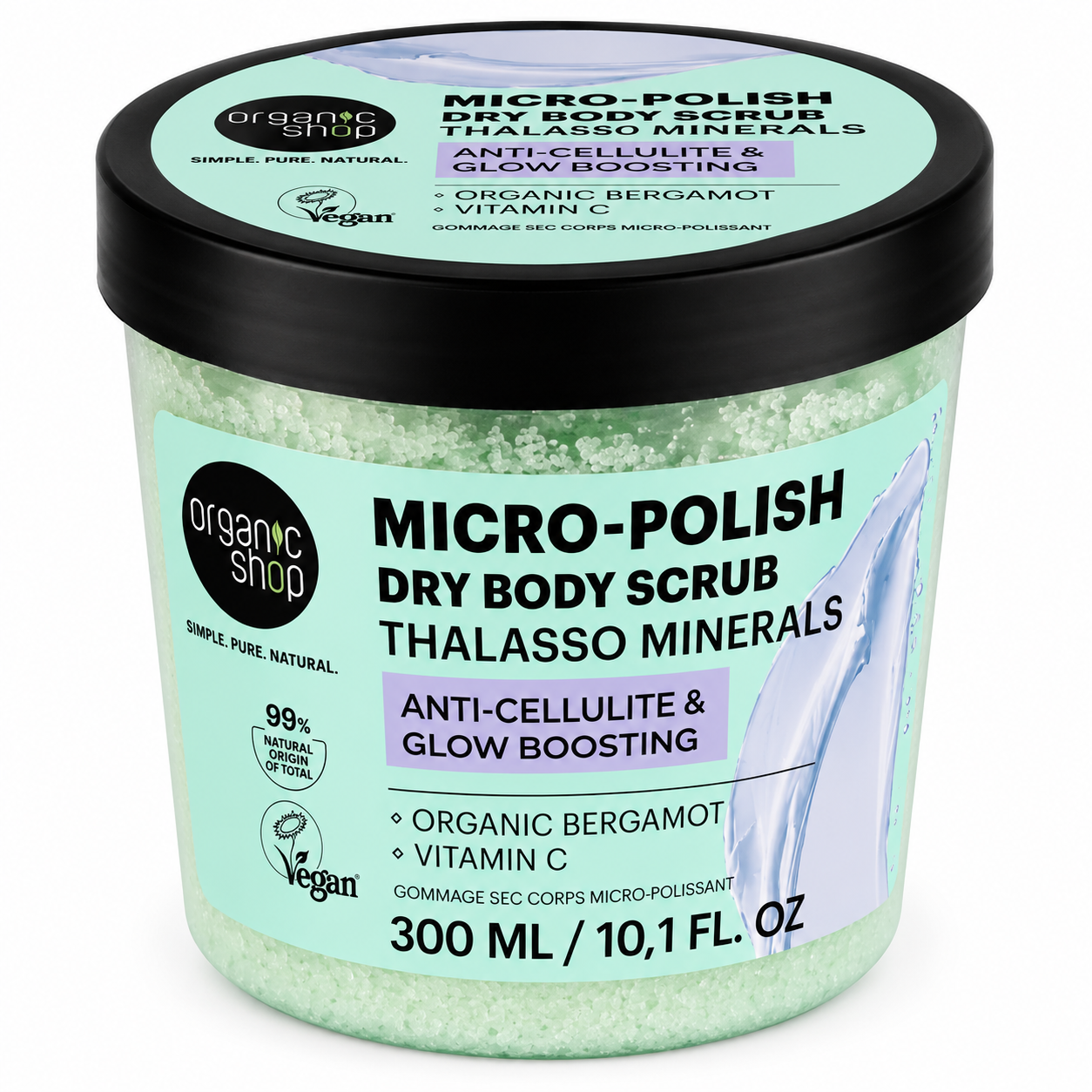Φωτογραφία προϊόντος: NATURA SIBERICA Organic Shop Thalasso Micro Polish Dry Body Scrub, 300ml