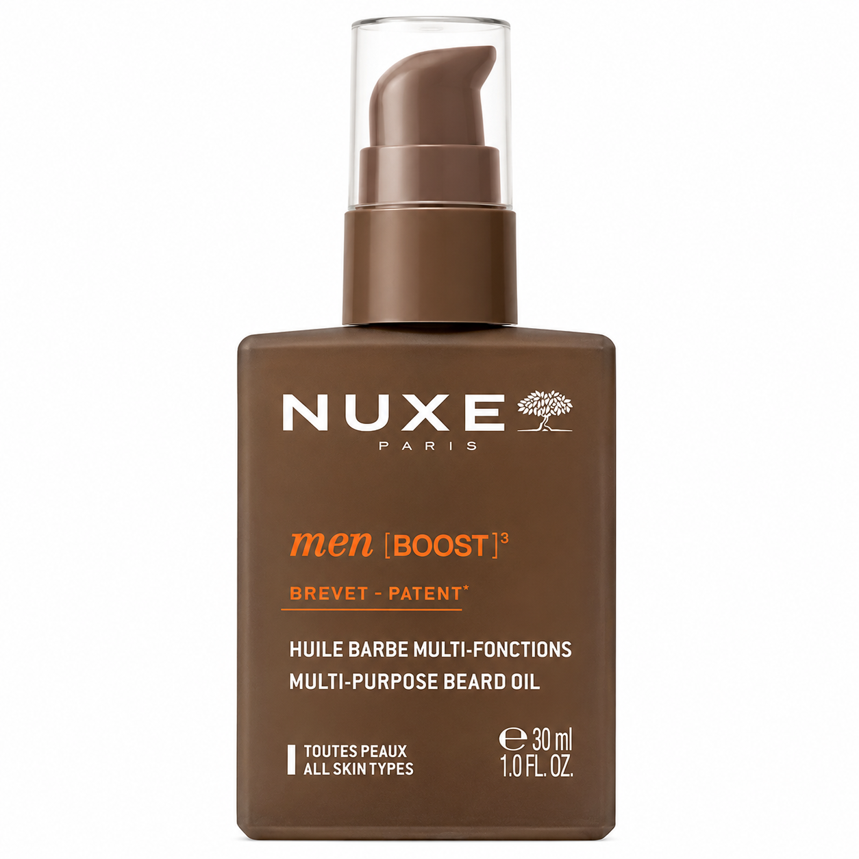 Φωτογραφία προϊόντος: NUXE Men Boost Multi-Purpose Beard Oil Ξηρό Έλαιο για Γένια &amp; Μουστάκι, 30ml