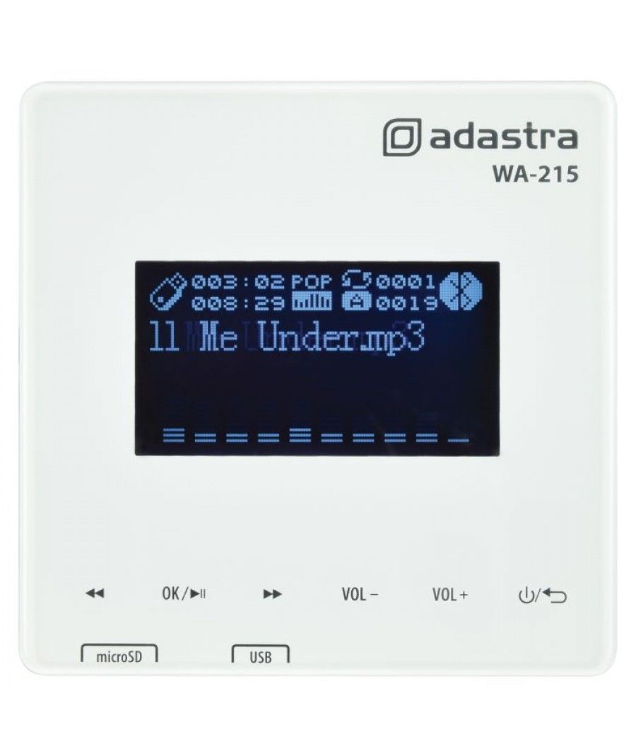 Φωτογραφία προϊόντος: Adastra WA-215 - Μικρός επιτοίχιος ψηφιακός ενισχυτής 2 x 15W