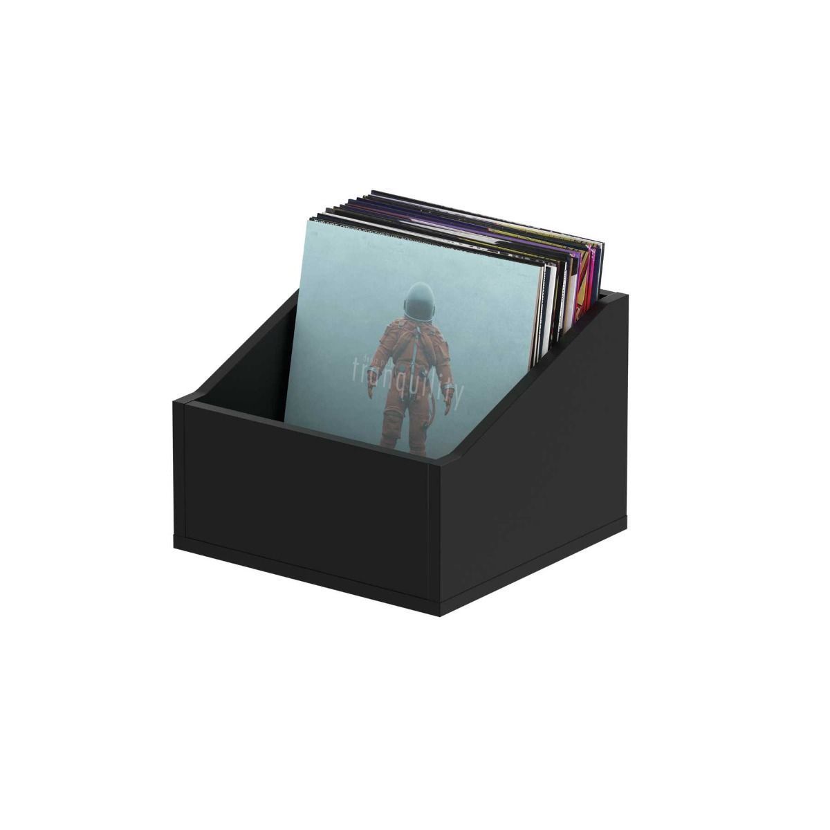 Φωτογραφία προϊόντος: Glorious Record Box Advanced 110 Black - Σταθερό έπιπλο αποθήκευσης βινυλίων 12"