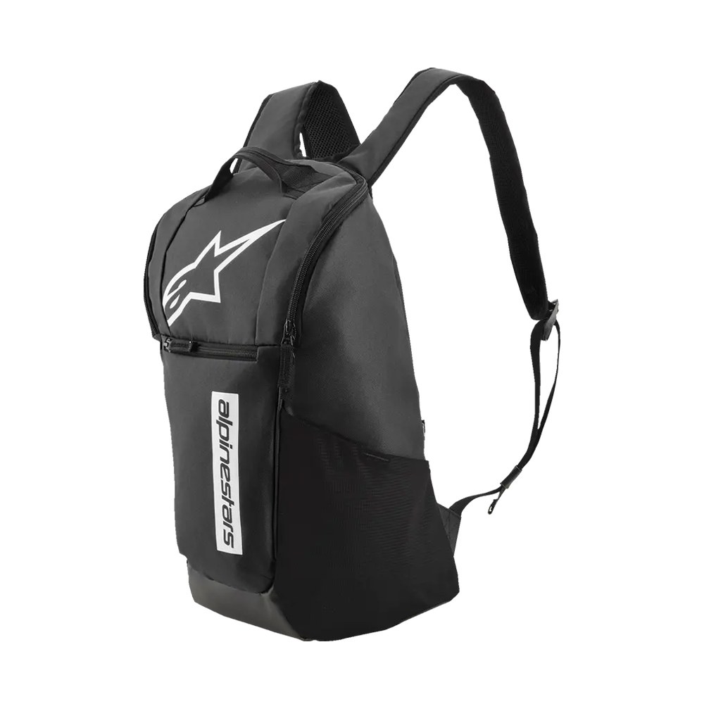 Φωτογραφία προϊόντος: ΣΑΚΙΔΙΟ ΠΛΑΤΗΣ BACKPACK DEFCON V3 BLACK/WHITE 13.6L 1235-91888-1020 | ALPINESTARS