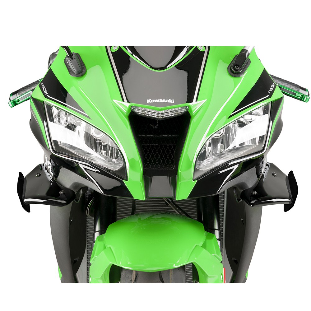 Φωτογραφία προϊόντος: ΠΛΑΪΝΑ SPOILERS BLACK SPORT SIDE SPOILERS ΓΙΑ KAWASAKI ZX-10R '11-'20 / ZX-10RR '17-'20 9882N | PUIG