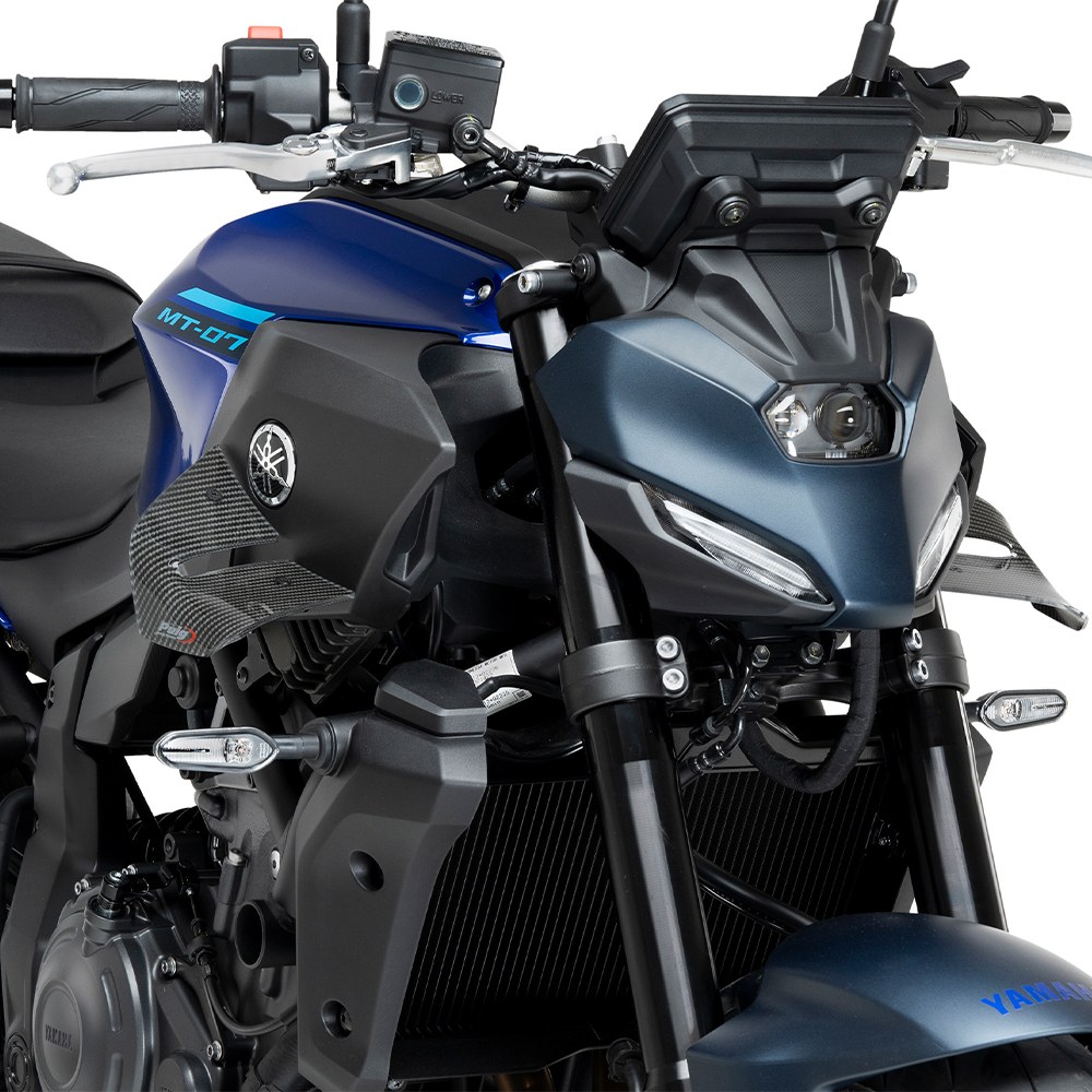 Φωτογραφία προϊόντος: ΠΛΑΪΝΑ SPOILERS CARBON LOOK D12 ΓΙΑ YAMAHA MT-07 / MT-07 Y-AMT '25 22416C | PUIG