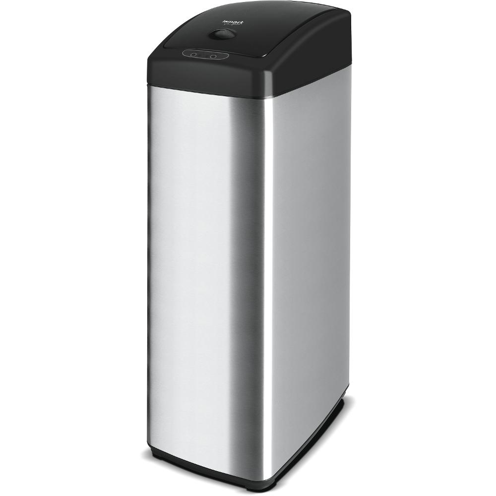 Φωτογραφία προϊόντος: 984FFA7C-9AD4-EF11-9A7D-F48E387BAD9A STAINLESS STEEL TOUCHLESS DUST BIN 45L - SENSOR Lamart LT8049