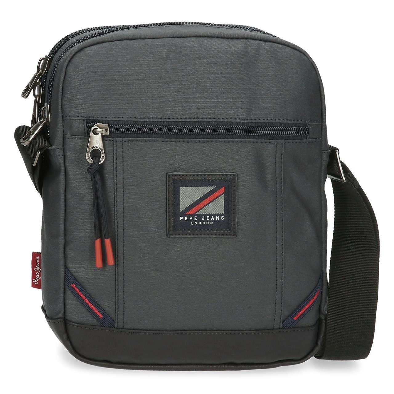 Φωτογραφία προϊόντος: Pepe Jeans Τσάντα Tablet Hackney με δύο διαμερίσματα 7315731 Μπλε (MPN 55459)