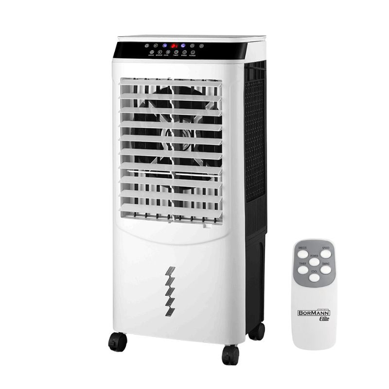 Φωτογραφία προϊόντος: BORMANN ELITE AIR COOLER 120W, ΔΟΧΕΙΟ 36Lt, ΜΕ ΧΡΟΝΟΔΙΑΚΟΠΤΗ, ΟΘΟΝΗ ΑΦΗΣ , ΤΗΛΕΧΕΙΡΙΣΤΗΡΙΟ , ΕΠΙΦΑΝΕΙΑ ΚΑΛΥΨΗΣ 40m (071518)
