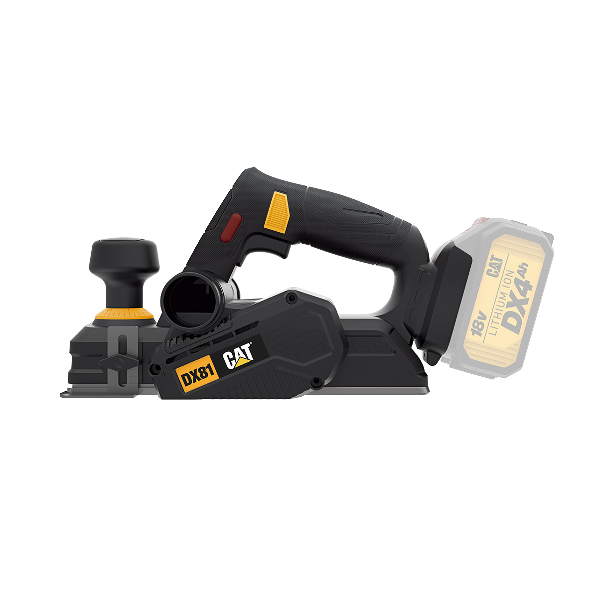 Φωτογραφία προϊόντος: CAT Solo Πλάνη brushless 82x2mm 18V DX81B