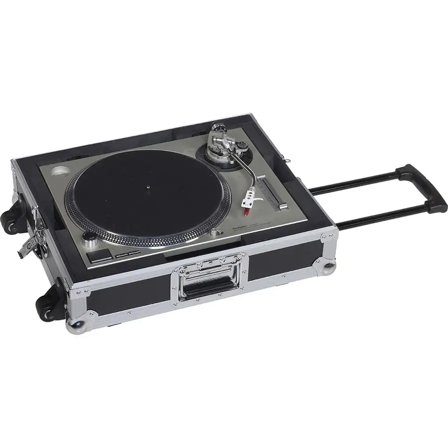 Φωτογραφία προϊόντος: WALKASSE TTPRO-TROLLEY Flight Case Multi Fromat Turntable (Trolley + Wheels) Silver