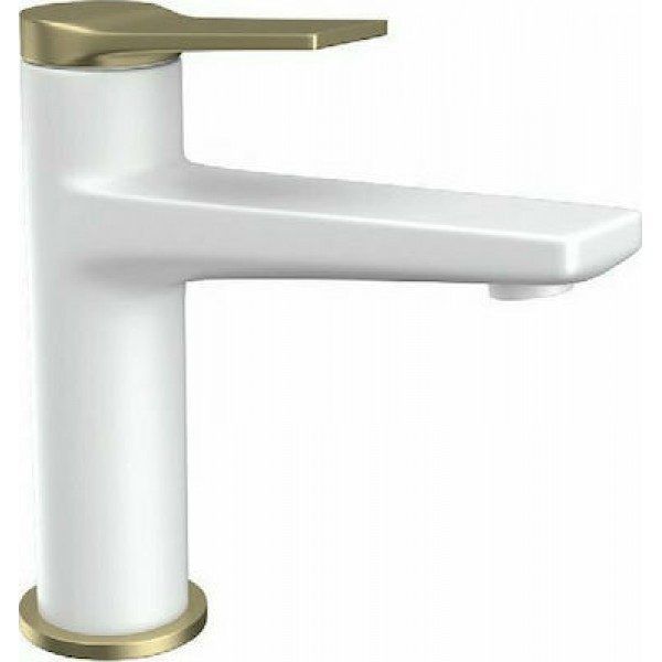 Φωτογραφία προϊόντος: Karag ANDARE WNW168073PH-B White Mat-Bronze Mπαταρίας Nιπτήρος