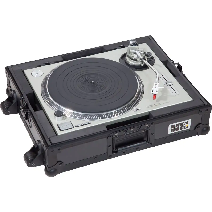 Φωτογραφία προϊόντος: WALKASSE TTPRO-TROLLEYBK Flight Case Multi Fromat Turntable (Trolley + Wheels) Black.