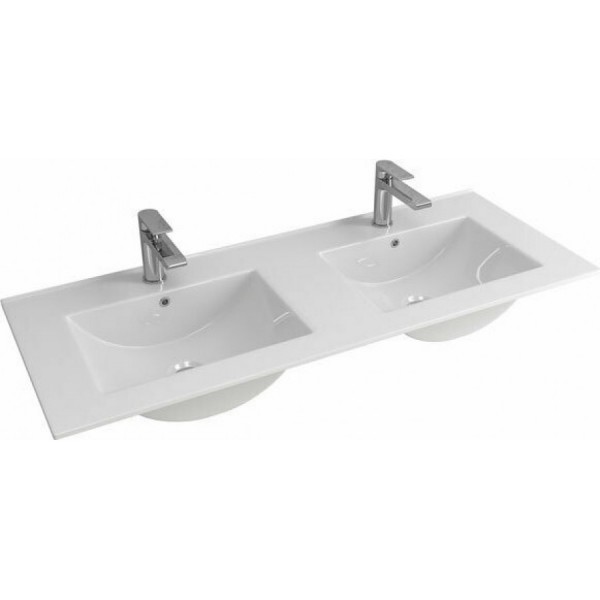 Φωτογραφία προϊόντος: Karag LT 7506-120D 120x47x18 cm Νιπτήρας Επίπλου με 2 γουρνες