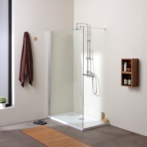 Φωτογραφία προϊόντος: IDEAL STANDARD I LIFE WALK IN 140X200 ΕΦΑΠΤΟΜΕΝΟ ΣΕ ΤΟΙΧΟ T5540ΕO CHROME 8 MM IDEAL CLEAN