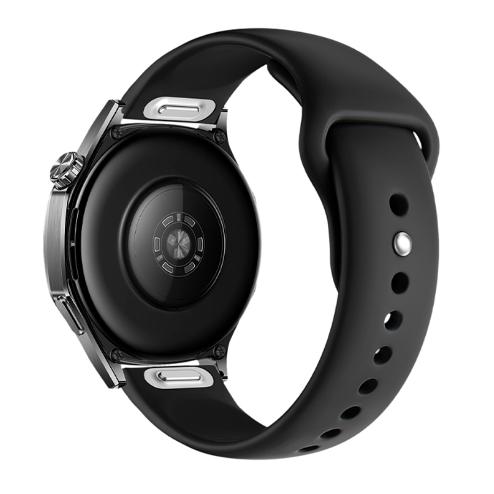 Φωτογραφία προϊόντος: 0AC86070-3B9A-F011-9A9D-F48E387BAD9A Watchband Hoco WH22 Silicon για Samsung Huawei Xiaomi Vivo OPPO κα 22mm Universal Black