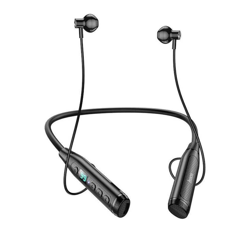 Φωτογραφία προϊόντος: Bluetooth Hands Free Hoco DM37 Sky Neckband Magnetic v5.3 380mAh 40 Ώρες Αναπαραγωγής και LED Ένδειξ