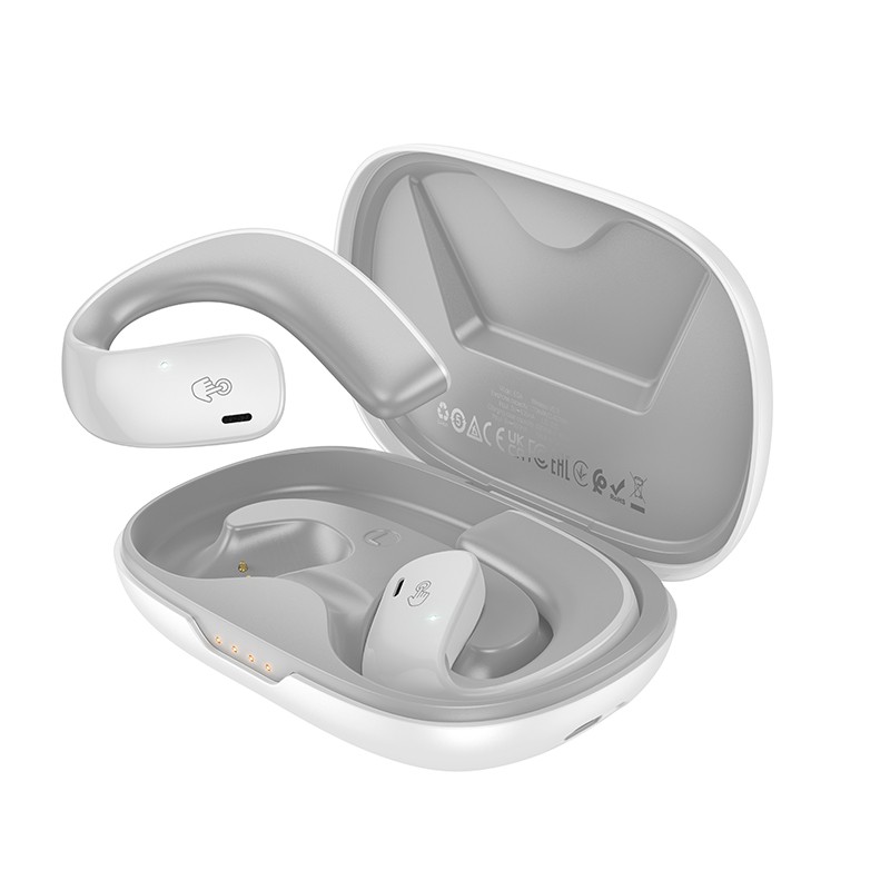 Φωτογραφία προϊόντος: 2ADD149A-D3CC-EF11-9A7B-C174DFB988E4 Wireless Hands Free Hoco EQ4 Graceful TWS V5.3 με Πλήκτρο Ελέγχου Συμβατό με Siri και 12h Ώρες Λειτο