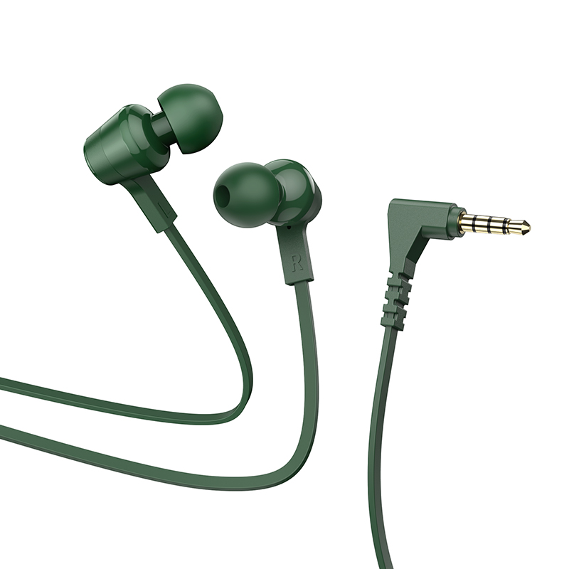 Φωτογραφία προϊόντος: 2ADD149A-D3CC-EF11-9A7B-C174DFB988E4 Hands Free Hoco M86 Oceanic Universal Earphones Deep Bass Stereo με 3.5mm Γωνιακό Κονέκτορα Πράσινο
