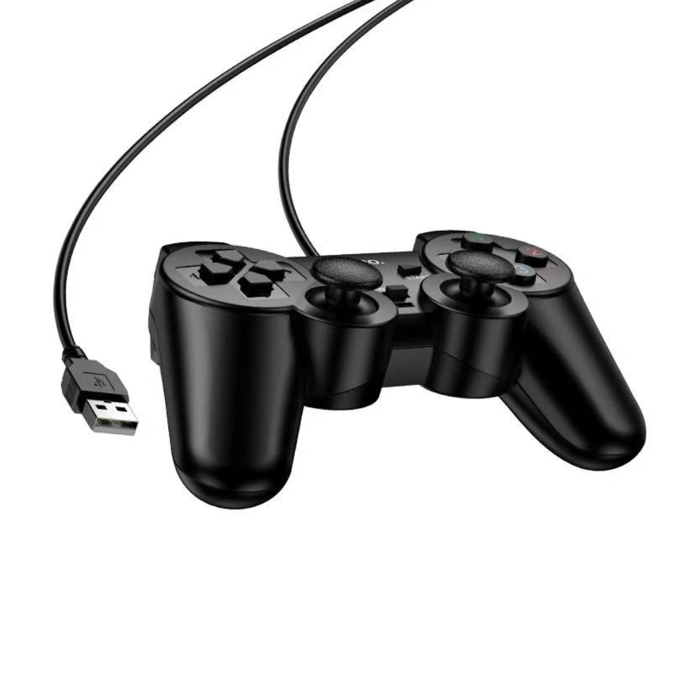 Φωτογραφία προϊόντος: Gamepad Hoco GA3 Ενσύρματο με USB-A Συμβατό με PC Μήκος Καλωδίου 1.5m Μαύρο