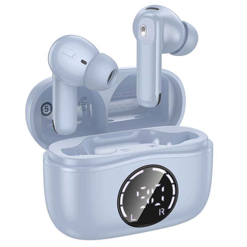 Φωτογραφία προϊόντος: 2ADD149A-D3CC-EF11-9A7B-C174DFB988E4 Wireless Hands Free Hoco EQ22 Singer TWS V5.4 400mAh με 7 Ώρες Λειτουργίας και Εναλλαγή Master/Slave