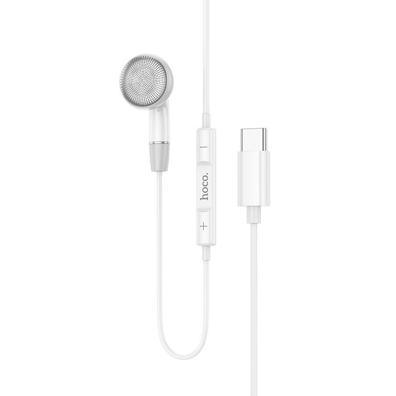 Φωτογραφία προϊόντος: 2ADD149A-D3CC-EF11-9A7B-C174DFB988E4 Hands Free Hoco DM53 Unilateral Earphones Stereo USB-C με Μικρόφωνο και Πλήκτρο Λειτουργίας Λευκά