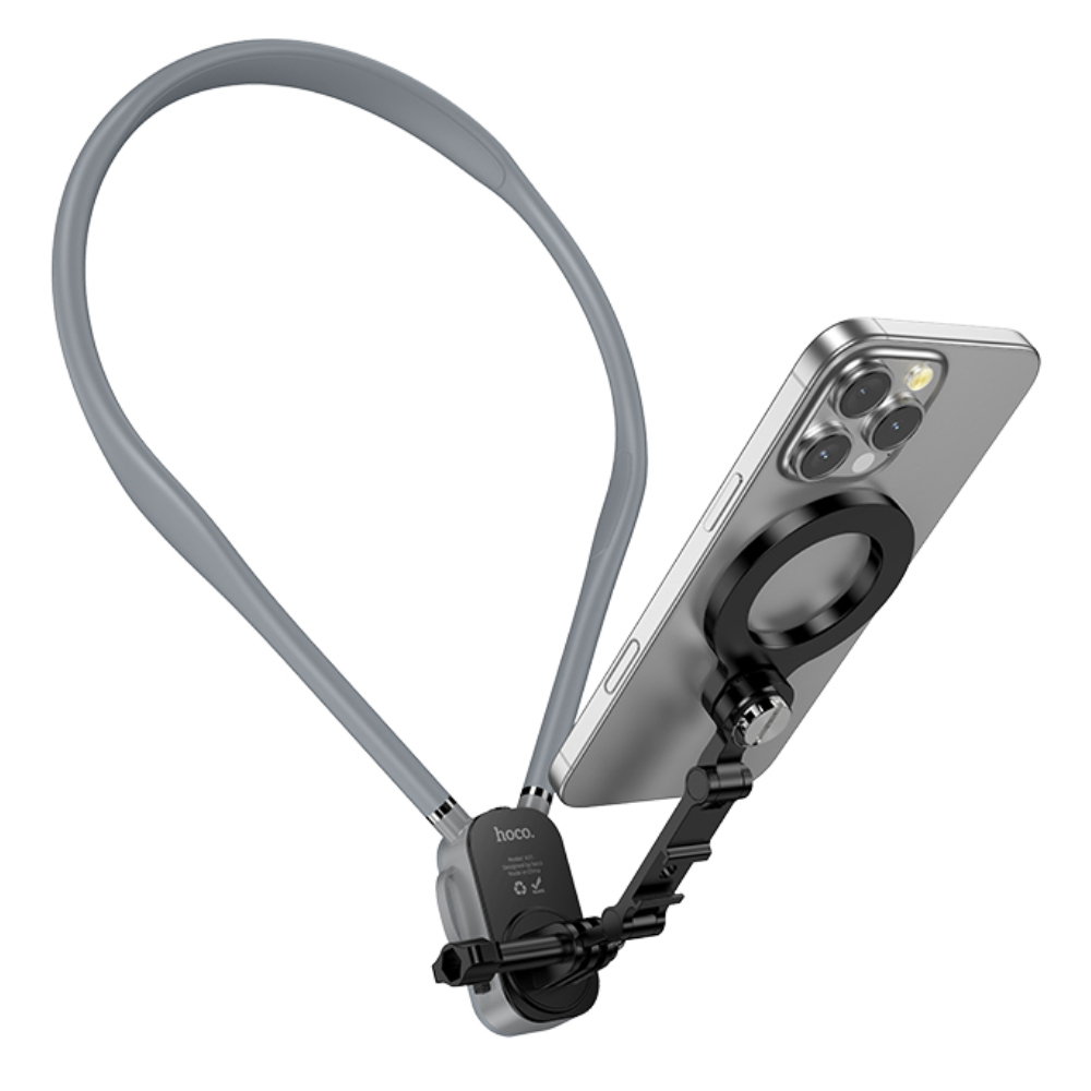 Φωτογραφία προϊόντος: 2ADD149A-D3CC-EF11-9A7B-C174DFB988E4 Βάση Στήριξης Λαιμού για Κινητά Hoco K31 Campo Συμβατή με iPhone 12 και πάνω και με Συγκεκριμένες Μα