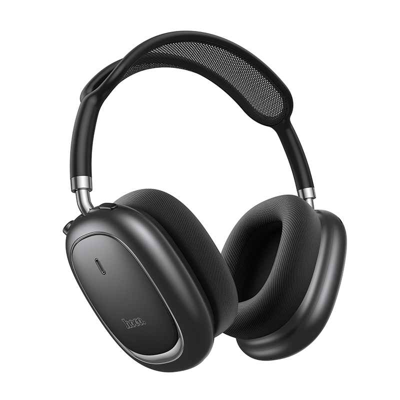 Φωτογραφία προϊόντος: Wireless Hands Free Hoco W68 Calma HiFi Audio ANC v6.0 400mAh 45 Ώρες Ομιλίας AUX USB-C Γκρι
