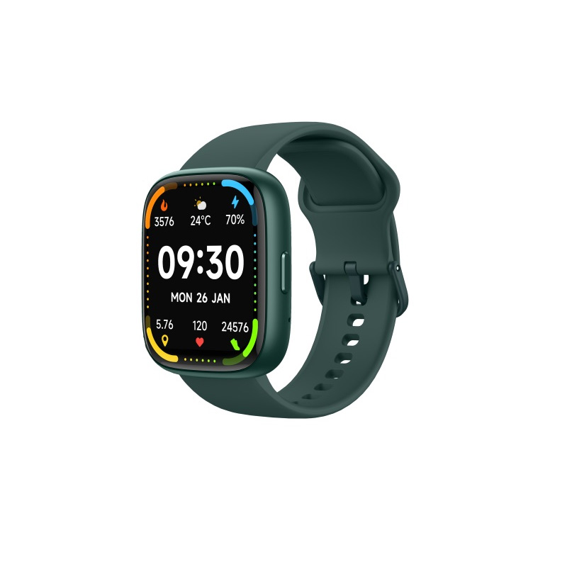 Φωτογραφία προϊόντος: EBBD13D4-E1CC-EF11-9A7B-C174DFB988E4 Smartwatch Maxcom Ecowatch 6 1.83" 300 mAh IP68 με Δυνατότητα Κλήσεων Green