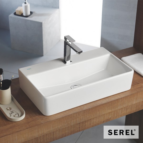 Φωτογραφία προϊόντος: Serel 2047 TETRA 60x42 εκ. Νιπτήρας