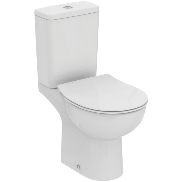 Φωτογραφία προϊόντος: Ideal Standard Eurovit RimLS+ WC Pack λεκάνη χαμηλής πίεσης ΟΑ λευκό W007501