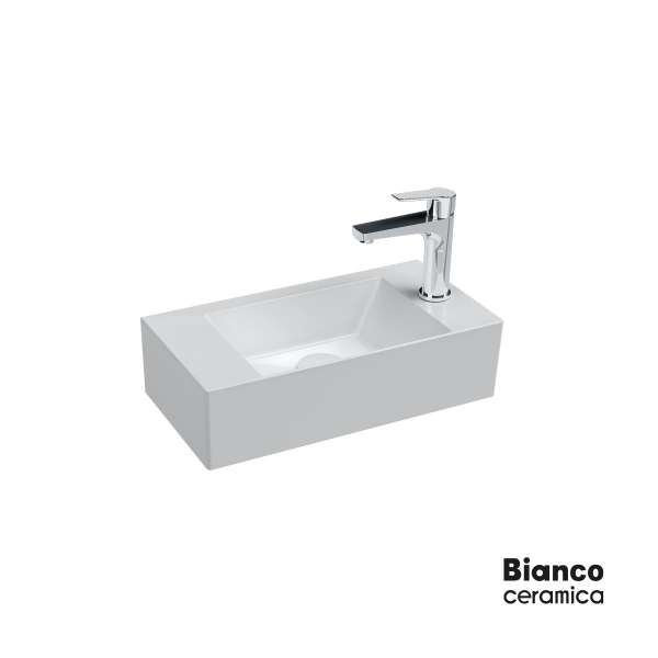 Φωτογραφία προϊόντος: BIANCO CERAMICA ΝΙΠΤΗΡΑΣ TETRA N 51x25 (1 οπή) WHITE 32051-300