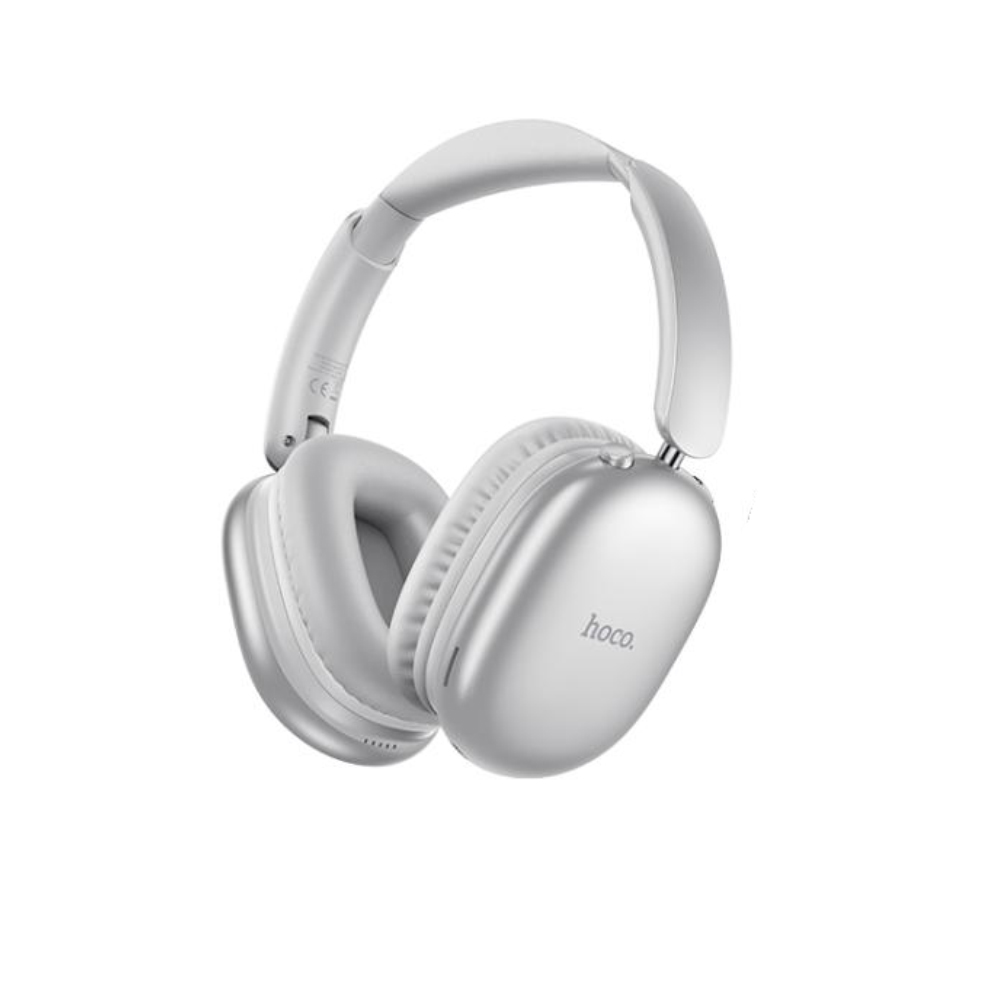Φωτογραφία προϊόντος: Wireless Hands Free Hoco W73 Graceful HiFi Audio v6.0 400mAh 45 Ώρες Ομιλίας AUX USB-C Ασημί