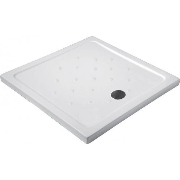 Φωτογραφία προϊόντος: Karag Porcelain flat 1 90x90x6.5 cm Τετράγωνη Ντουζιέρα Πορσελάνης
