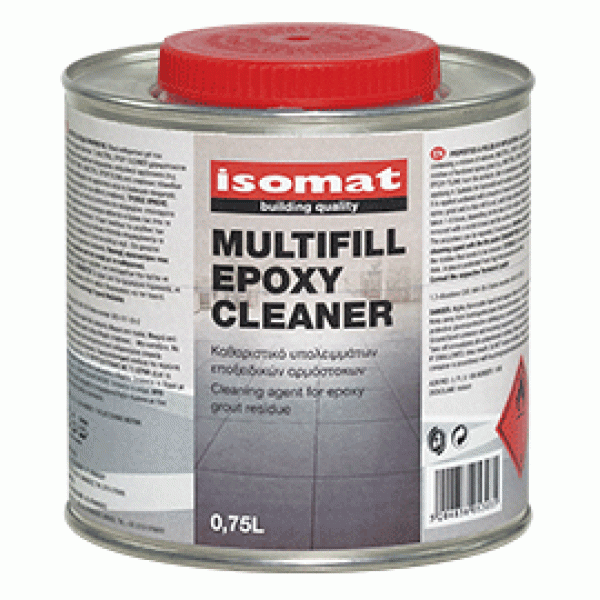 Φωτογραφία προϊόντος: Isomat MULTIFILL-EPOXY CLEANER 0.75 lt Καθαριστικό Υπολειμμάτων Εποξειδικών Αρμόστοκων