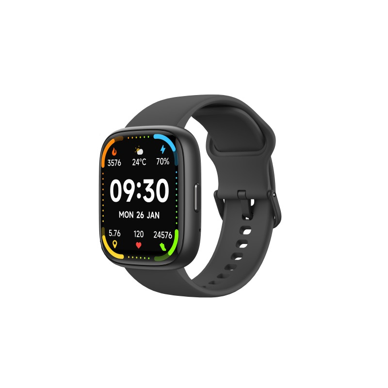 Φωτογραφία προϊόντος: EBBD13D4-E1CC-EF11-9A7B-C174DFB988E4 Smartwatch Maxcom Ecowatch 6 1.83" 300 mAh IP68 με Δυνατότητα Κλήσεων Black