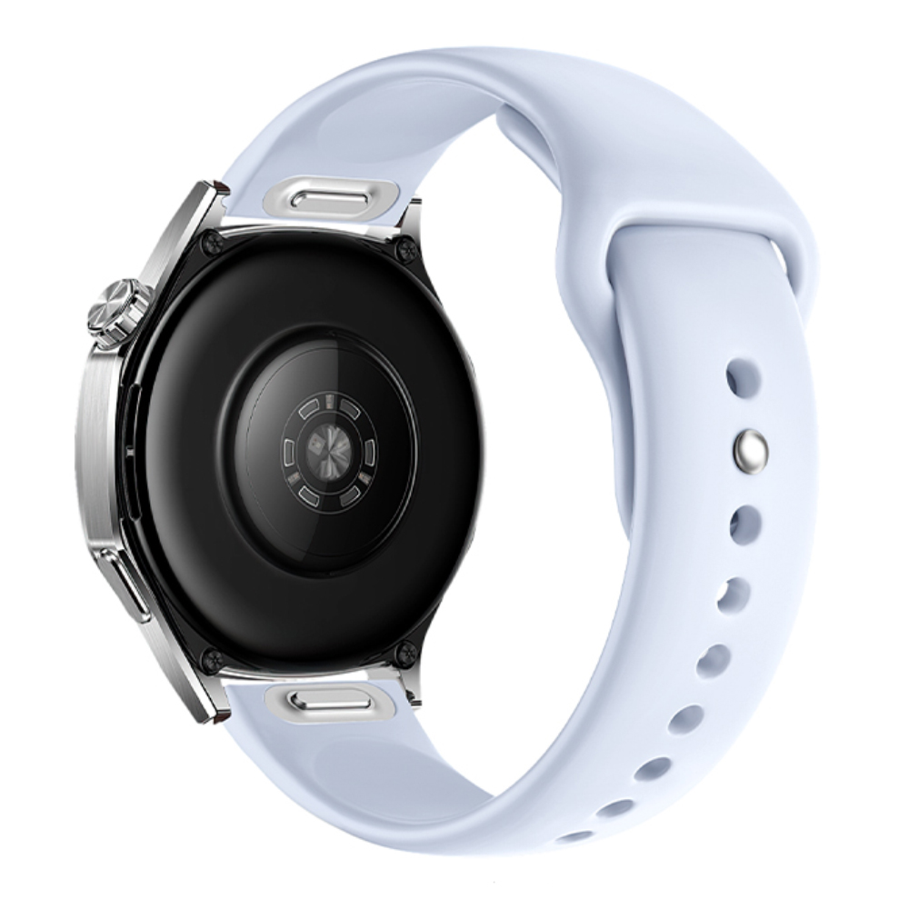 Φωτογραφία προϊόντος: 0AC86070-3B9A-F011-9A9D-F48E387BAD9A Watchband Hoco WH22 Silicon για Samsung Huawei Xiaomi Vivo OPPO κα 22mm Universal Ice Blue