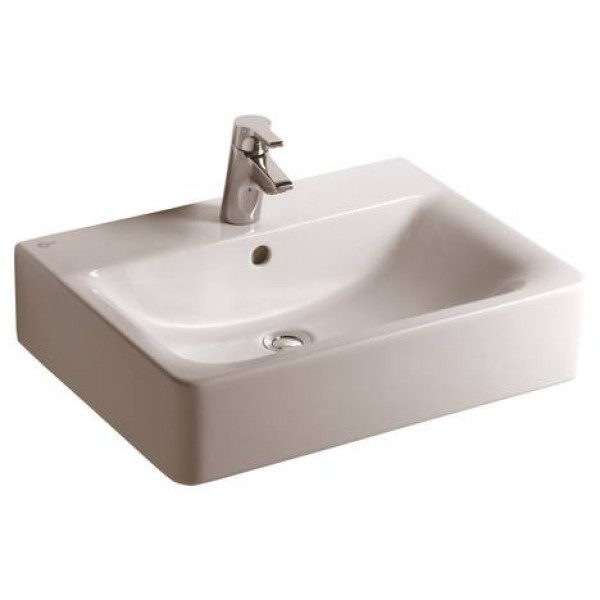Φωτογραφία προϊόντος: Connect Cube E714001 55 x 38 cm E714001 Επιτοίχιος Νιπτήρας Ideal Standard