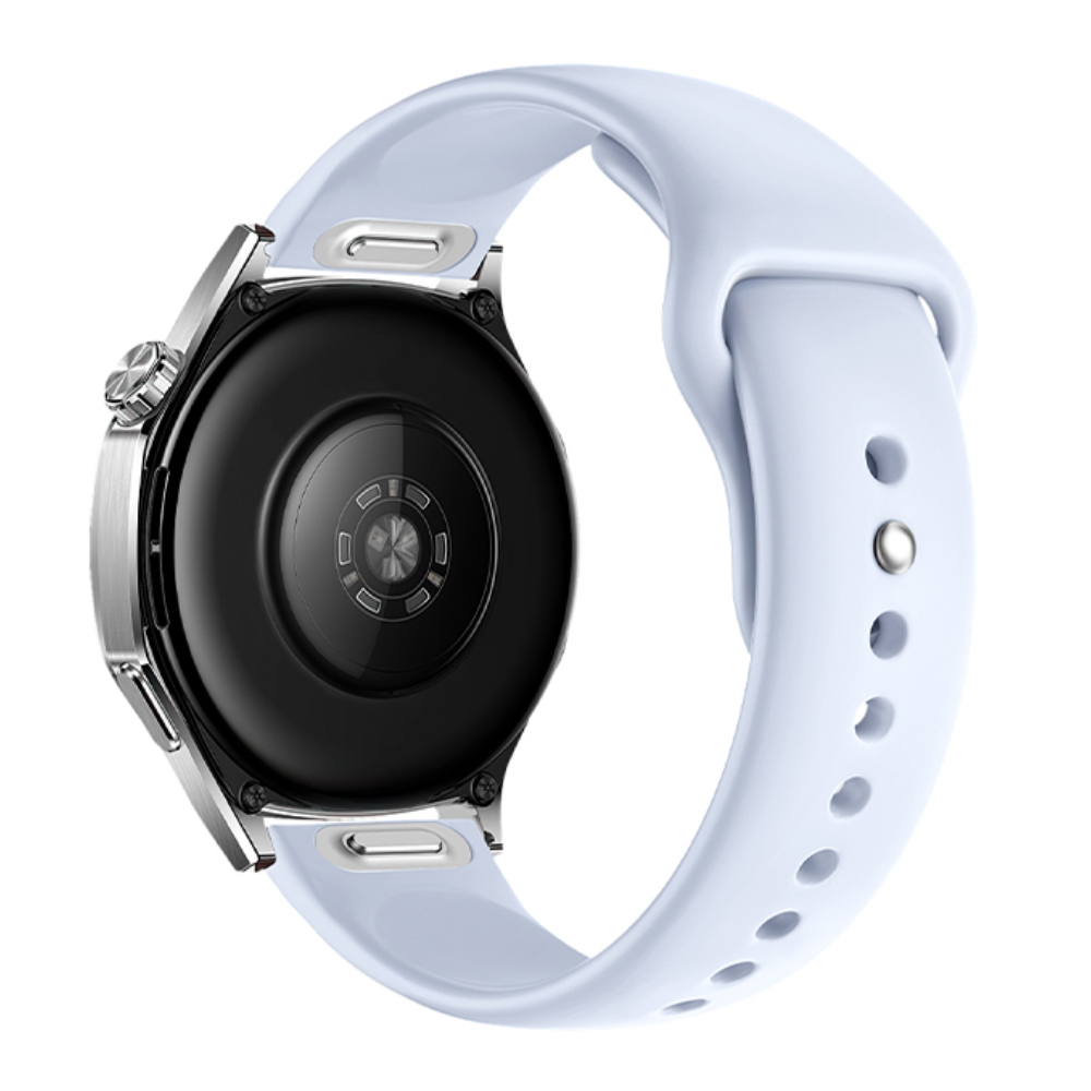 Φωτογραφία προϊόντος: 0AC86070-3B9A-F011-9A9D-F48E387BAD9A Watchband Hoco WH22 Silicon για Samsung Huawei Xiaomi Vivo OPPO κα 20mm Universal Ice Blue