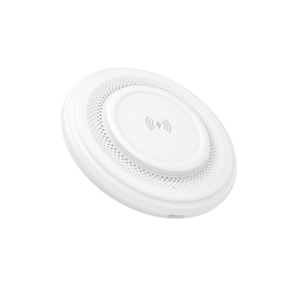 Φωτογραφία προϊόντος: E960A6E0-55FF-EF11-9A89-F48E387BAD9A Ασύρματος Φορτιστής Borofone BQ40 Crown Magnetic Magsafe 15W με Καλώδιο USB-A Λευκός