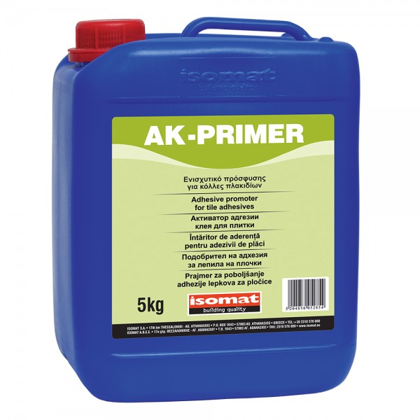 Φωτογραφία προϊόντος: ISOMAT AK-PRIMER (Ενισχυτικό πρόσφυσης) 5 kgr Αστάρι πρόσφυσης