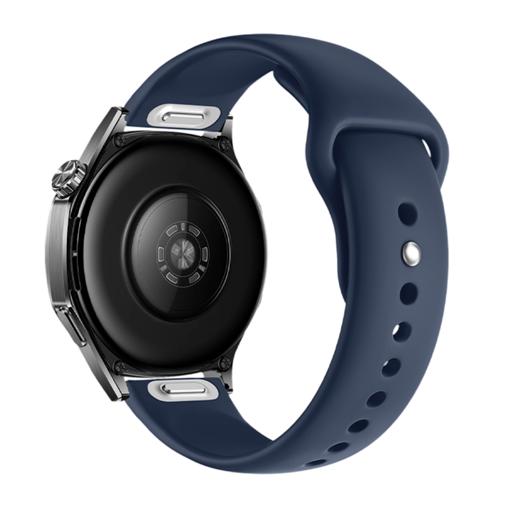 Φωτογραφία προϊόντος: 0AC86070-3B9A-F011-9A9D-F48E387BAD9A Watchband Hoco WH22 Silicon για Samsung Huawei Xiaomi Vivo OPPO κα 20mm Universal Σκούρο Μπλε