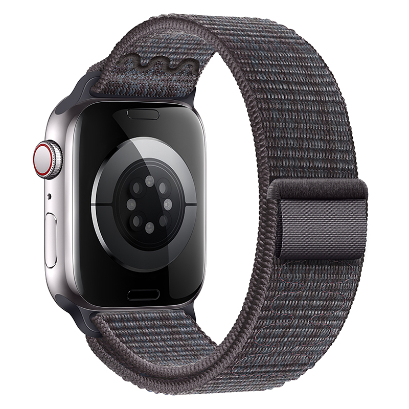 Φωτογραφία προϊόντος: 2ADD149A-D3CC-EF11-9A7B-C174DFB988E4 Watchband Hoco WA25 38/40/41mm Nylon Strap για Apple Watch series 1/2/3/4/5/6/7/8/9/SE/SE2 Black and