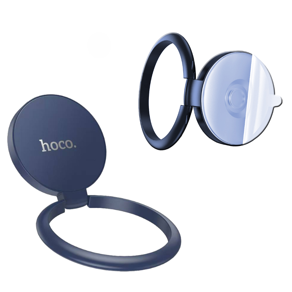 Φωτογραφία προϊόντος: 2ADD149A-D3CC-EF11-9A7B-C174DFB988E4 Βάση Στήριξης Δαχτυλίδι Μεταλλική Hoco DCA64 για Κινητά Τηλέφωνα με 360° Περιστροφή Μπλε